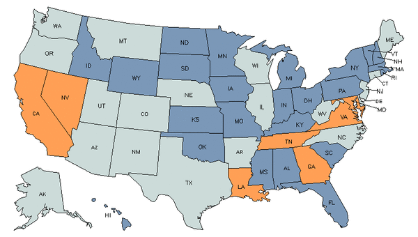 Mapa del estado para Gerentes de Asuntos Normativos