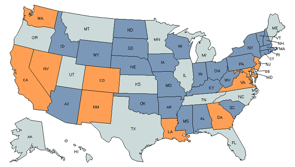 Mapa del estado para Planificadores de Continuidad Comercial