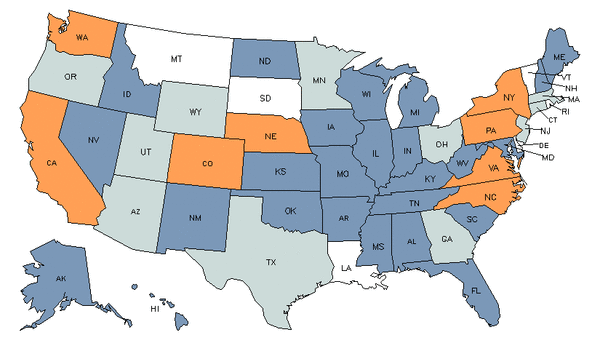 Mapa del estado para Diseñadores de Bases de Datos