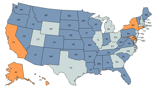 Mapa del estado para Tutores