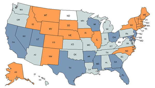 Mapa del estado para Curadores