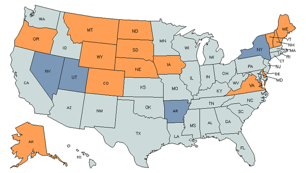 Mapa del estado para Veterinarios