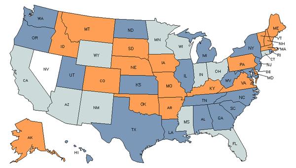 Mapa del estado para Médicos de Familia