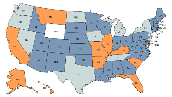 Mapa del estado para Agentes de Cargas