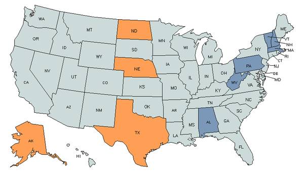 Mapa del estado para Despachadores