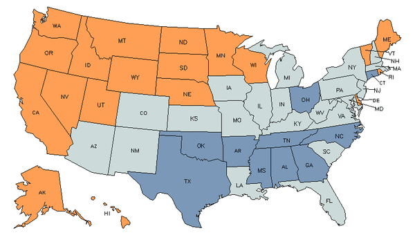 Mapa del estado para Carpinteros