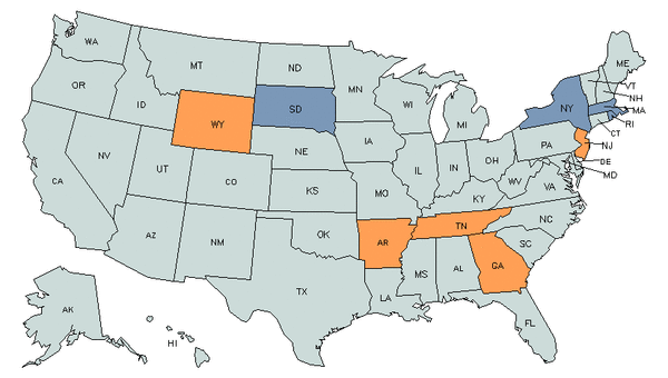 Mapa del estado para Supervisores Directos de Operadores de Máquinas y Vehículos de Transporte y de Traslado de Materiales